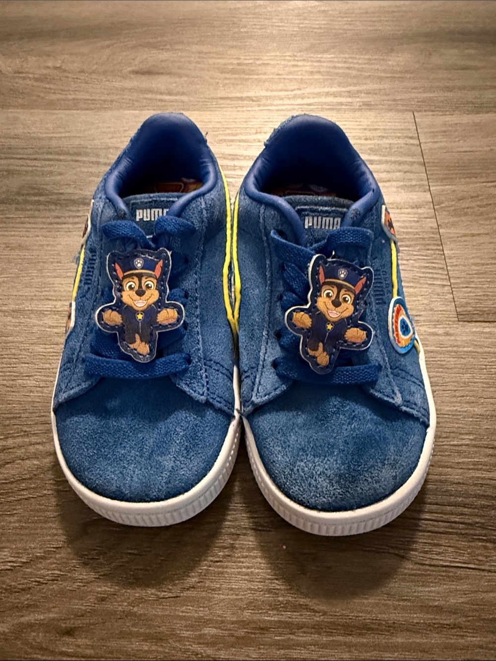 Puma Kids Blue Paw Patrol Chase Character Sneakers
